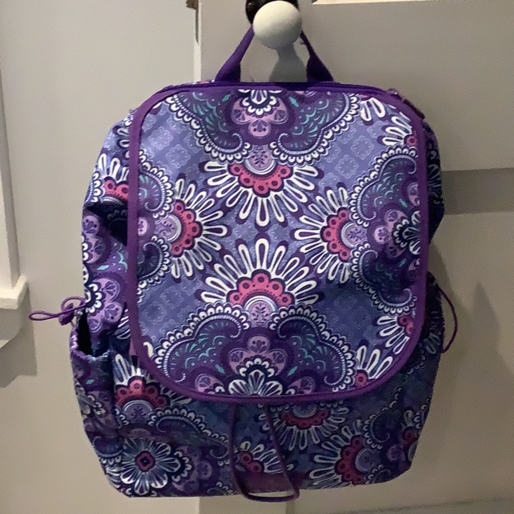 Vera Bradley Large Backpack Lilac Tapestry